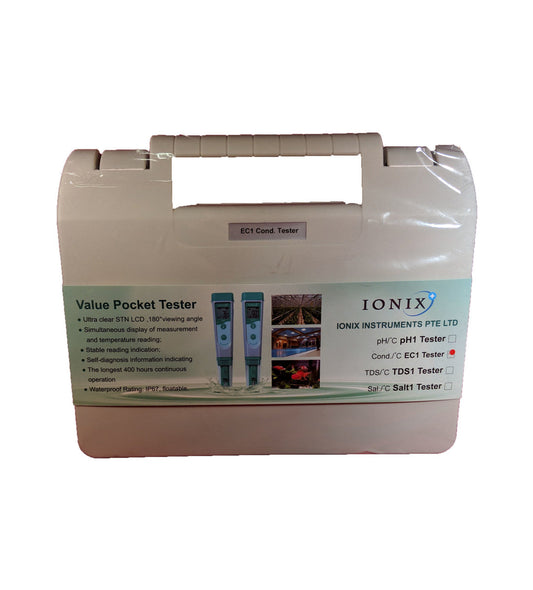 IONIX EC – TEMPERATURE TESTER LARGE LCD DISPLAY IN CARRY CASE