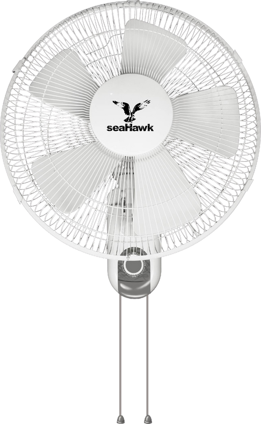 WALL FAN SEA-HAWK OSILLATING SIXTEEN INCH - 400MM 50W