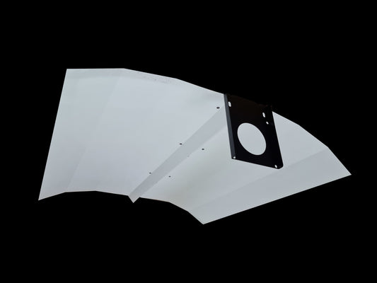 BUDGET SHADE WHITE 6 FOLD LARGE 600 X 480 X 170 MM