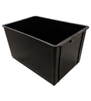 CROP-BOX BLACK 65L SOLID BASE 58 X 41 X 31CM