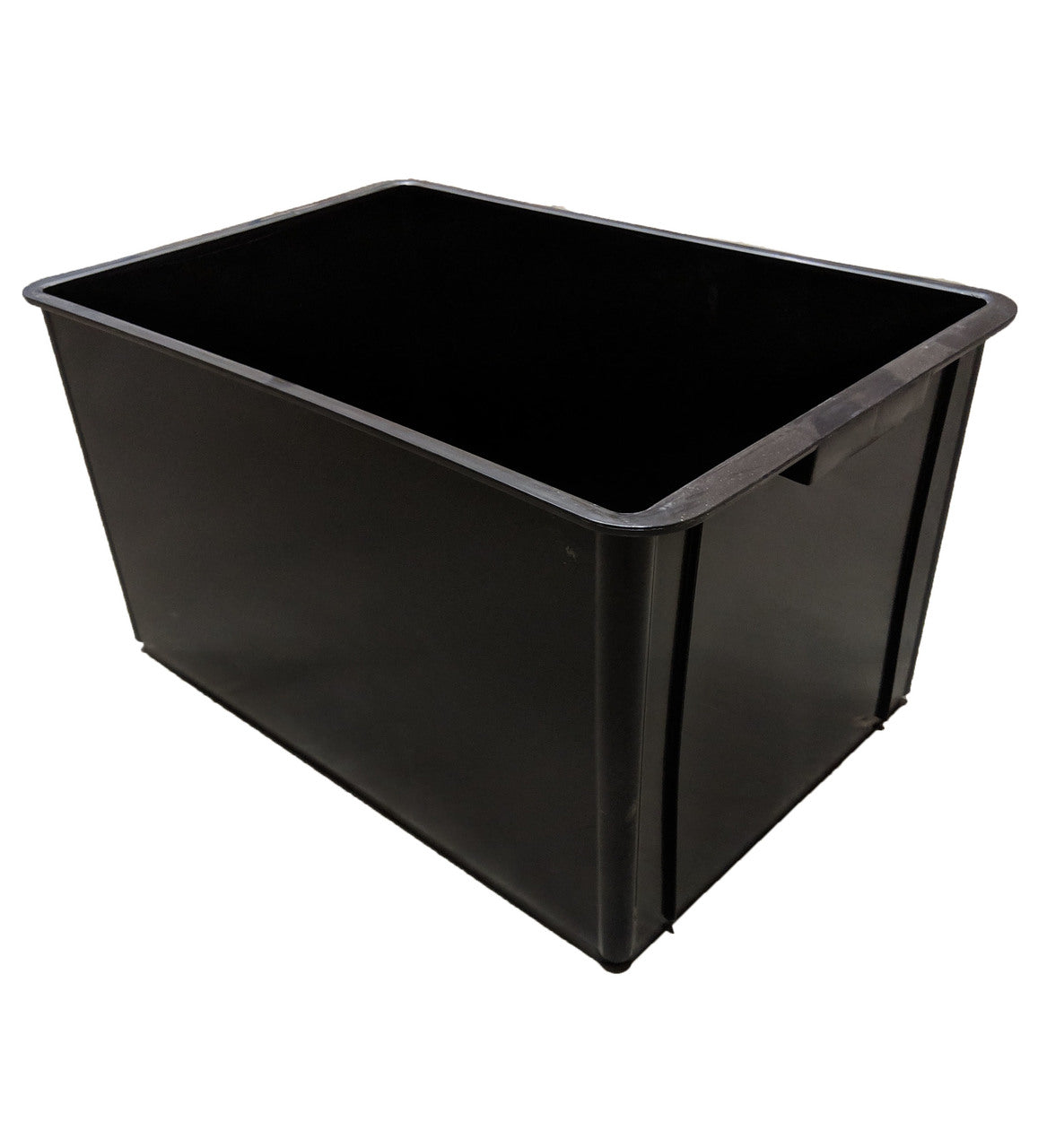 CROP-BOX BLACK 65L SOLID BASE 58 X 41 X 31CM