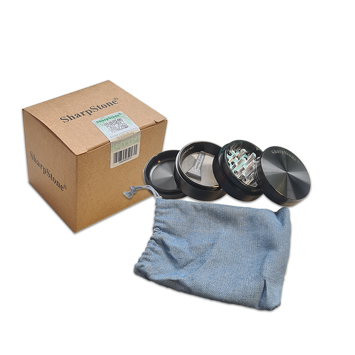 AGUNG GRINDER 58MM FOUR PIECE MODEL