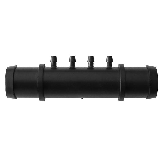 MANIFOLD 25MM IMLINE WITH 4 MICROTUBE OUTLETS