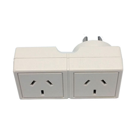 DOUBLE ADAPTER SQUARE PLUG INTO LEFT