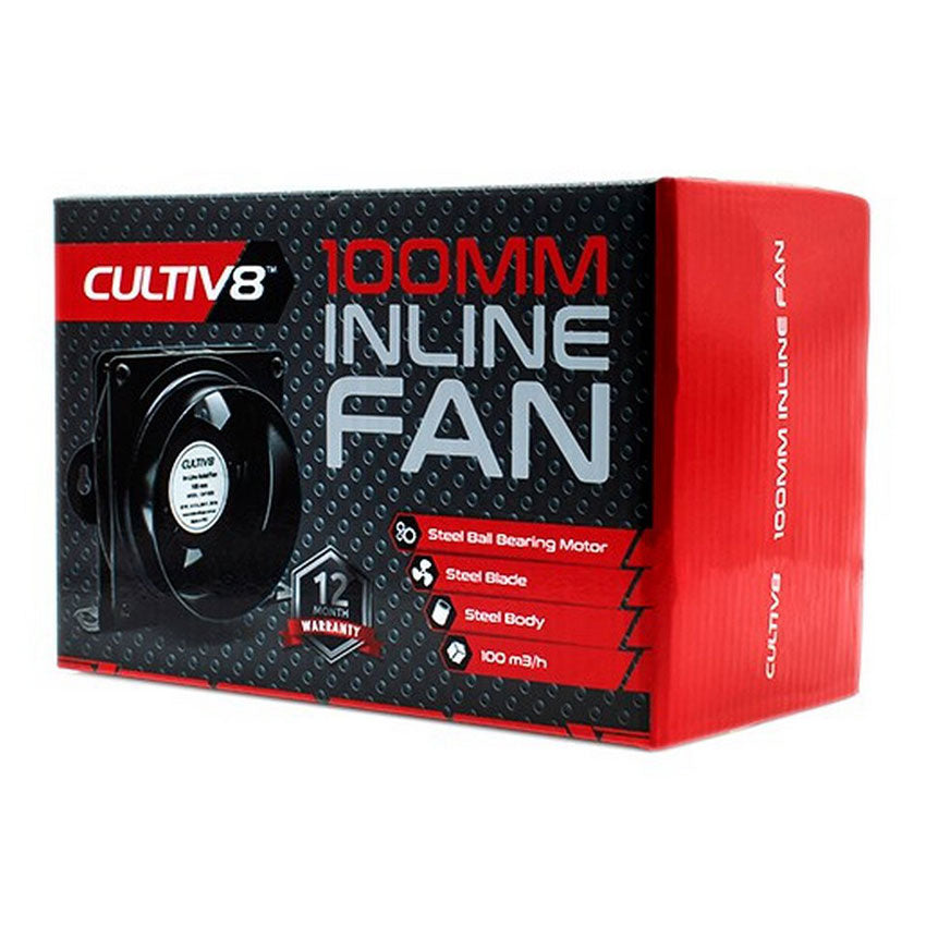 CULTIV8 INLINE FAN 100MM (4437)