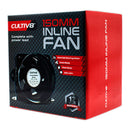 CULTIV8 INLINE FAN 150MM (330 M3/H)