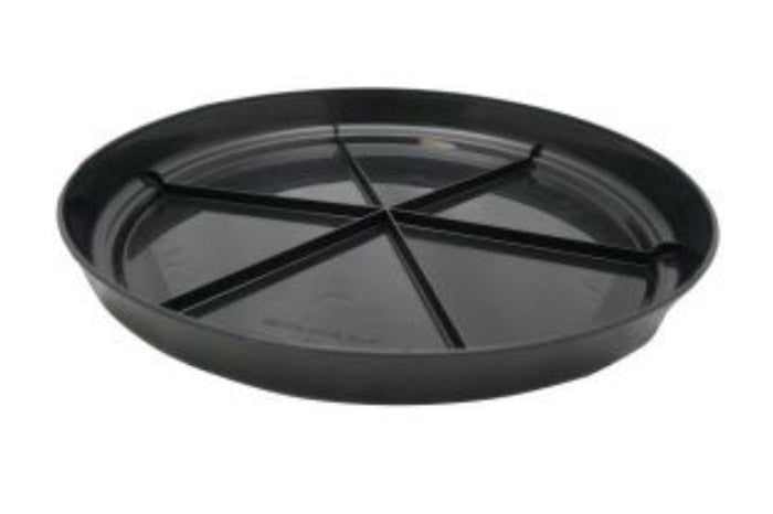 400MM BLACK SAUCER