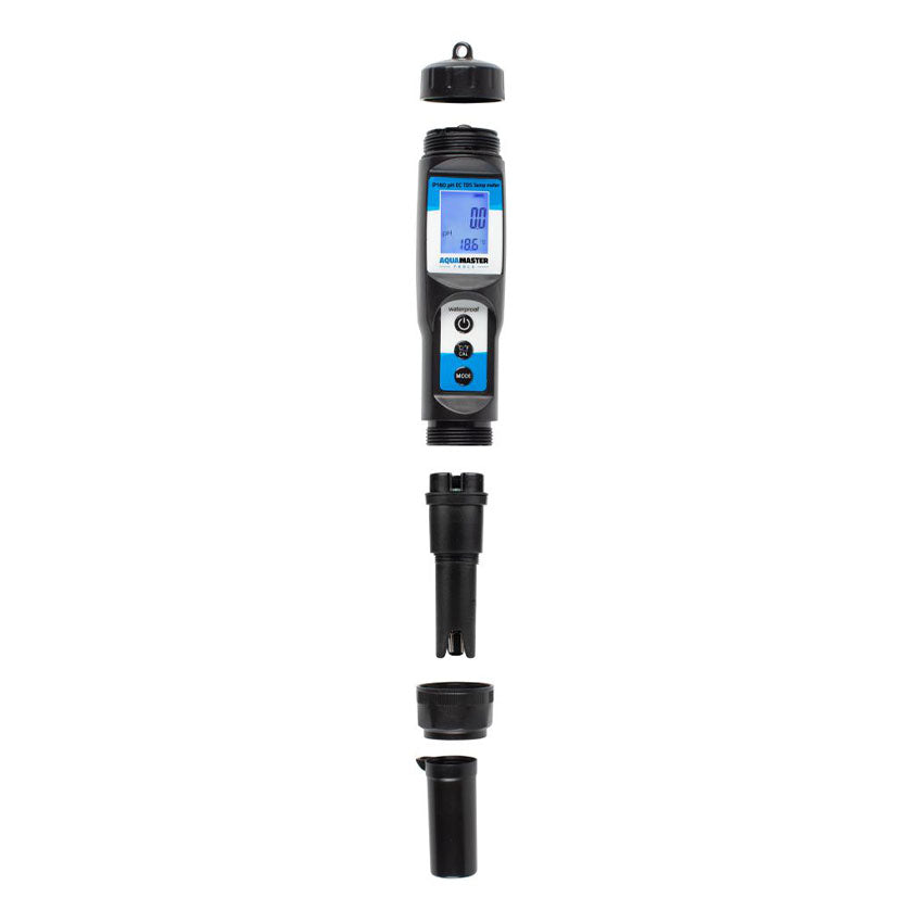 AQUAMASTER P160 PRO COMBO PH - EC - PPM - TDS - TEMP METER