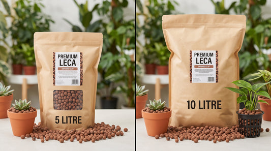 PM LECA Colossal Expanded Clay, 5L and 10L bags - placeholder, needs real branding