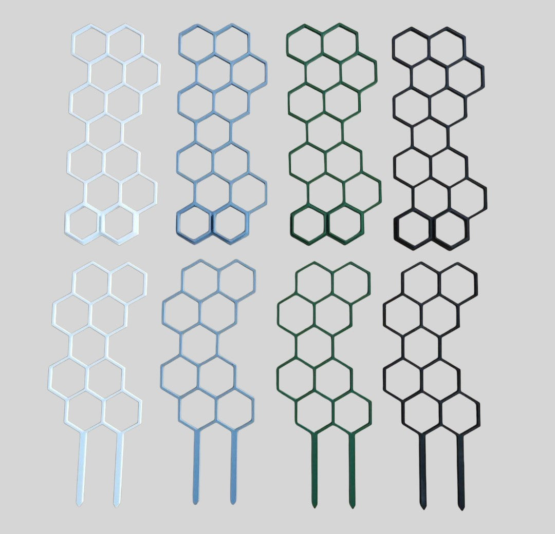 Extra Tall Extendable Trellis — Modular Honeycomb Plant Support
