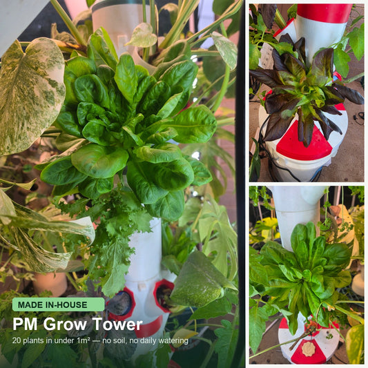 PM Grow Tower - 20 plants in under 1m2