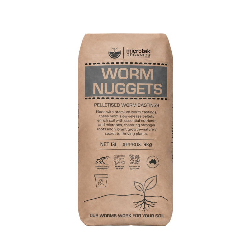 MICROTEK WORM NUGGETS THIRTEEN LITRES – NINE KGS